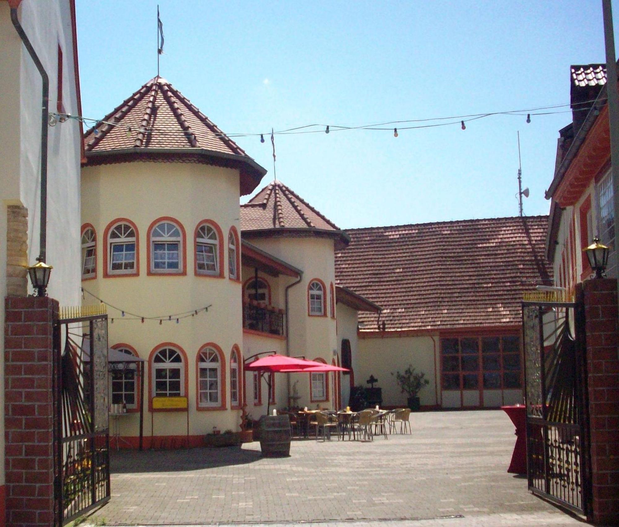ホテル Weinschloesschen Im Weingut Roos Ilbesheim エクステリア 写真